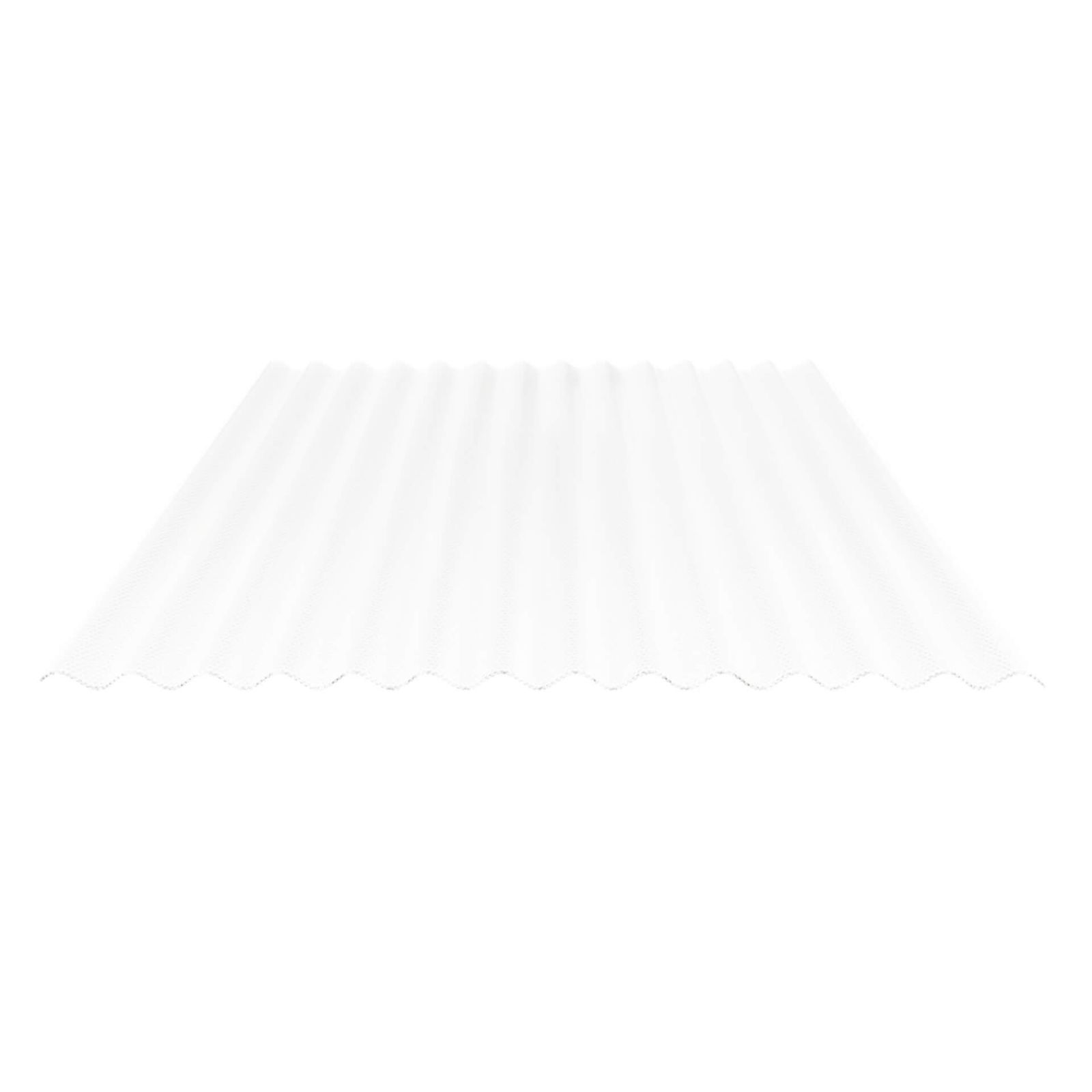 Polycarbonat Wellplatte | 76/18 | Sparpaket | 2,60 mm | Opal Weiß | Wabenstruktur | Breite 3,05 m | Länge 2,00 m #5