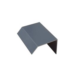 Dachrandprofil Verbinder ISOS | Aluminium | Länge 10 cm | Anthrazitgrau matt #2