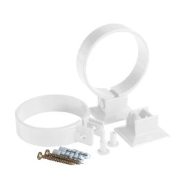 Kunststoff Dachrinnen Sparpaket 4 m | Ø 100/75 mm | Farbe Weiß #10