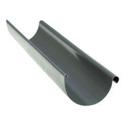 Stahl Dachrinnen Sparpaket 10 m | Ø 125/100 mm | Farbe Graphit #1