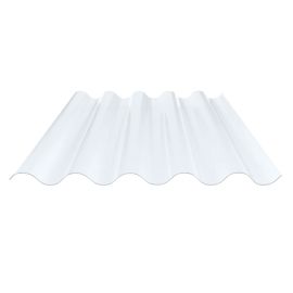 PVC Wellplatte | 177/51 | Profil 5 | 1,2 mm | Klarbläulich | 1250 mm #1