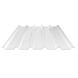 Polycarbonat Spundwandplatte | 207/35 | 1,00 mm | Klar | 2-Seiten UV-Schutz | 2000 mm #1