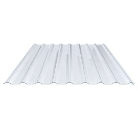 PVC Spundwandplatte | 20/1100 | 1,4 mm | Klarbläulich | Dach | 500 mm #1