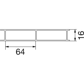 Acrylglas Stegdoppelplatte | 16 mm | Breite 980 mm | Klar | AntiDrop | Breitkammer | 2000 mm #11