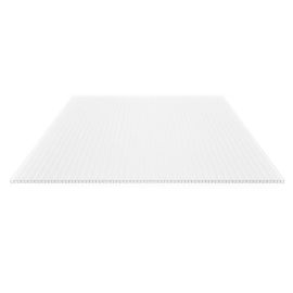 Polycarbonat Stegplatte | 16 mm | Breite 980 mm | Opal Weiß | Extra stark | Temperaturreduzierend | 500 mm #1