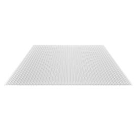 Polycarbonat Stegplatte | 16 mm | Breite 1200 mm | Glasklar | Extra stark | 500 mm #1