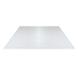 Polycarbonat Stegplatte | 25 mm | Breite 980 mm | Glasklar | Extra Stark | 500 mm #1