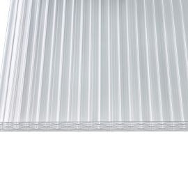 Polycarbonat Stegplatte | 25 mm | Breite 980 mm | Opal Weiß | Extra Stark | Temperaturreduzierend | 2000 mm #4