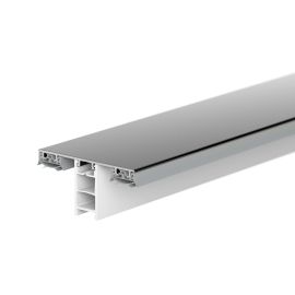 Mendiger | Mittelprofil | 12 - 15 mm | Aluminium | Dunkelgrau | 2000 mm #1