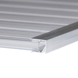 Abschlussprofil unterseite | 16 mm | Aluminium | Breite 1000 mm | Blank #3
