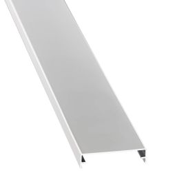 Klemmdeckel | 60 mm | Aluminium | Weiß | Länge 2000 mm #1