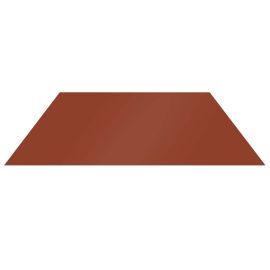 Flachblech | Sonderposten | Stahl 0,40 mm | 25 µm Polyester | 8004 - Kupferbraun #1