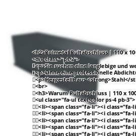 Pultabschluss | 110 x 100 x 2000 mm | 80° | Stahl 0,50 mm | 50 µm PURLAK® | 7016 - Anthrazitgrau #2