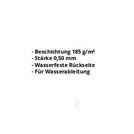 Sockelleiste | Aluzink | Typ 1 |  40 x 24 x 25 x 2000 mm | Stahl 0,50 mm | Blank Aluminium #2