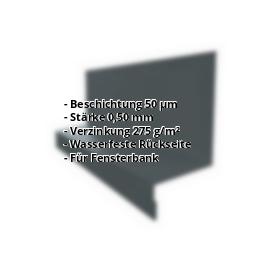 Sockelleiste | 50 µm PURMAT® | Typ 1 | 40 x 24 x 25 x 2000 mm | Stahl 0,50 mm | 7016 - Anthrazitgrau #2