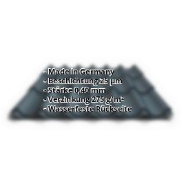 Pfannenblech PS47/1060RT | Sonderposten | Dach | Stahl 0,40 mm | 7016 - Anthrazitgrau #2
