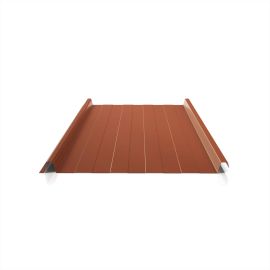 Stehfalzblech 33/500-LR | Dach | Sonderposten | Stahl 0,40 mm | 25 µm Polyester | 8004 - Kupferbraun #1
