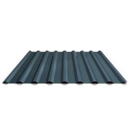 Trapezblech 20/1100 | Dach | Stahl 0,50 mm | 35 µm Mattpolyester | 23 - Dunkelgrau #1