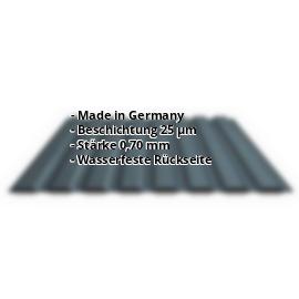 Trapezblech PA20/1100TW | 25 µm Polyester | Wand | Aluminium 0,70 mm | 7016 - Anthrazitgrau #2