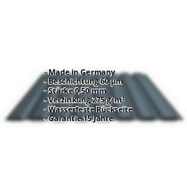 Trapezblech PS20/1100TW | 60 µm TTHD | Wand | Stahl 0,50 mm | 7016 - Anthrazitgrau #2