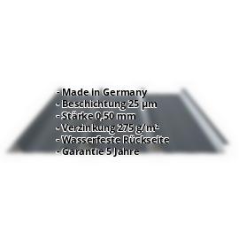 Trapezblech PS45/1000TR | 25 µm Polyester | Dach | Stahl 0,75 mm | 7016 - Anthrazitgrau #2