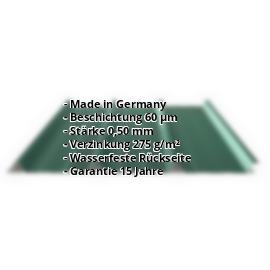 Trapezblech PS45/1000TR | 60 µm TTHD | Dach | Stahl 0,50 mm | 6005 - Moosgrün #2