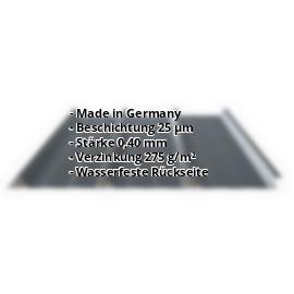 Trapezblech PS45/1000TR | Sonderposten | Dach | Stahl 0,40 mm | 7016 - Anthrazitgrau #2