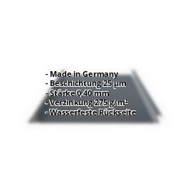 Trapezblech Stehfalz PS33/500SER | Sonderposten | Dach | Stahl 0,40 mm | 7016 - Anthrazitgrau #2