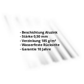 Trapezblech T35DRD | Aluzink | Dach | Stahl 0,50 mm | Blank Aluminium #2
