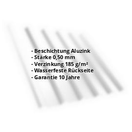 Trapezblech T35MD | Aluzink | Dach | Stahl 0,50 mm | Blank Aluminium #2