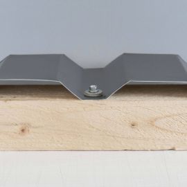 Edelstahlschrauben | Für Montage Tiefsicke auf Holzunterkonstruktion | 6,0 x 40 mm E19 | Anthrazitgrau #7