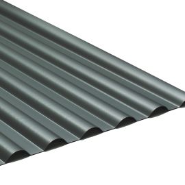 PVC Profilplatte SINTRA | 77/18 | 1,20 mm | Anthrazit Metallic | 2000 mm #1
