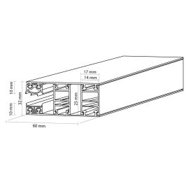 Polycarbonat Doppelstegplatte | 10 mm | Profil Mendiger | Sparpaket | Plattenbreite 1050 mm | Klar | Breite 3,30 m | Länge 2,00 m #8