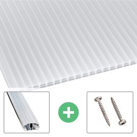Polycarbonat Stegplatte | 16 mm | Profil A1 | Sparpaket