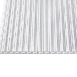 Polycarbonat Stegplatte | 16 mm | Profil A1 | Sparpaket | Plattenbreite 980 mm | Klar | Extra stark | Breite 3,08 m | Länge 2,00 m #5