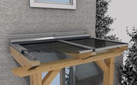 Polycarbonat Stegplatte | 16 mm | Profil ECO | Sparpaket | Plattenbreite 980 mm | Klar | 2nd LIFE LINE | Breite 3,05 m | Länge 2,00 m #6