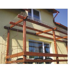 Acrylglas Wellplatte | 76/18 | Sparpaket | 1,50 mm | Klar | Breite 3,00 m | Länge 2,00 m #10