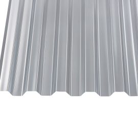 Polycarbonat Spundwandplatte | 76/18 | Sparpaket | 0,80 mm | Klar | Breite 3,00 m | Länge 2,00 m #5