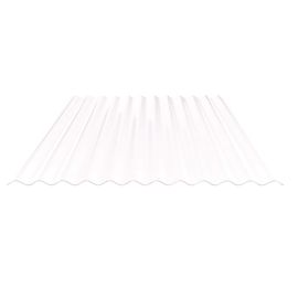 Polycarbonat Wellplatte | 76/18 | Sparpaket | 0,90 mm | Opal Weiß | Beidseitiger UV-Schutz | Breite 3,25 m | Länge 2,00 m #5