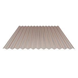 Polycarbonat Wellplatte | 76/18 | Sparpaket | 2,80 mm | Bronze | Wabenstruktur | Breite 3,05 m | Länge 2,00 m #5