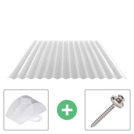 PVC Wellplatte | 76/18 | Sparpaket