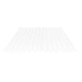 PVC Wellplatte | 76/18 | Sparpaket | 2,50 mm | Opal Weiß | Wabenstruktur | Breite 3,01 m | Länge 2,00 m #5