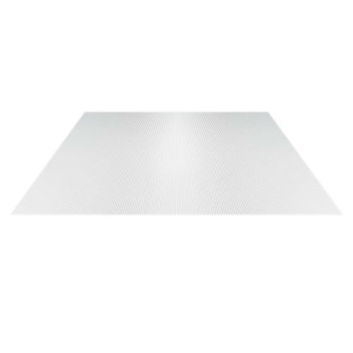 Polycarbonat Doppelstegplatte | 4,50 mm | Breite 1050 mm | Klar | 500 mm