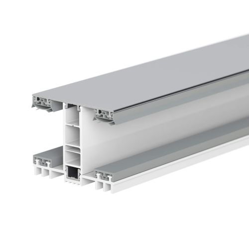 Mendiger | Mittelprofil | 32 mm | Thermo/Thermo | Aluminium | Blank | 2000 mm