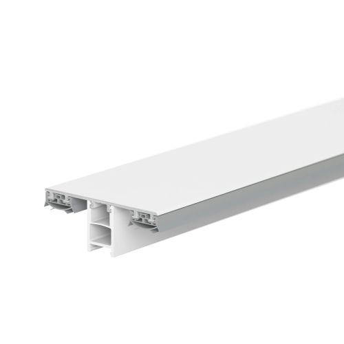 Mendiger | Mittelprofil | 6 - 11 mm | Aluminium | Weiß | 2000 mm