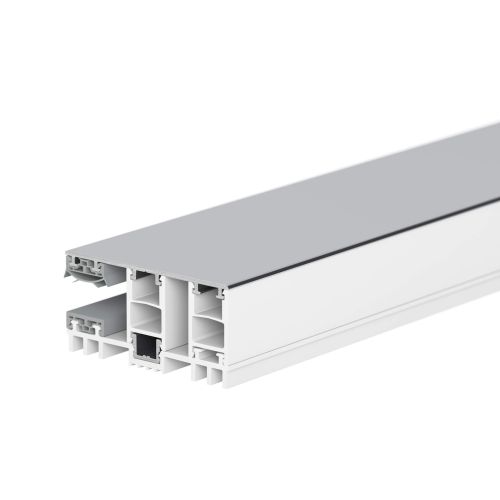 Mendiger | Randprofil | 10 mm | Thermo/Thermo | Aluminium | Blank | 2000 mm