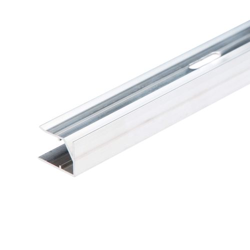 Abschlussprofil unterseite | 10 mm | Aluminium | Breite 1000 mm | Blank