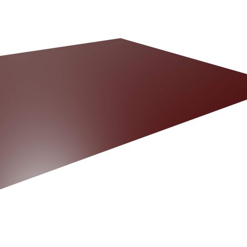 Flachblech | Stahl 0,50 mm | 25 µm Polyester | 3005 - Weinrot