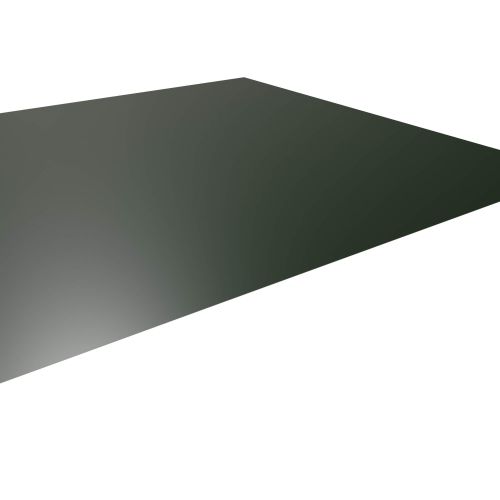 Flachblech | Stahl 0,50 mm | 25 µm Polyester | 6020 - Chromoxidgrün