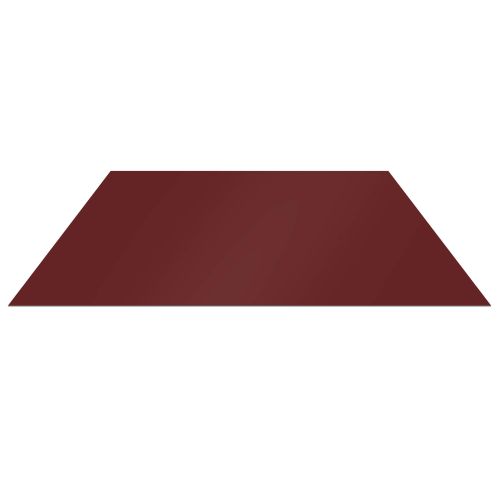 Flachblech | Stahl 0,50 mm | 80 µm Shimoco | 3009 - Oxidrot